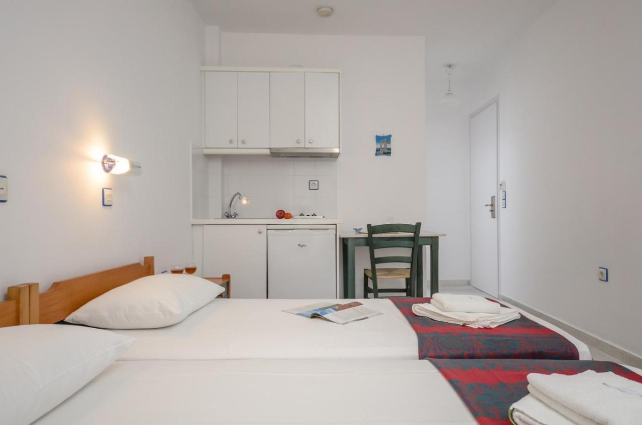 Nostos Studios At Saint George Beach Agios Georgios Chora Naxos Town Naxos City Ngoại thất bức ảnh
