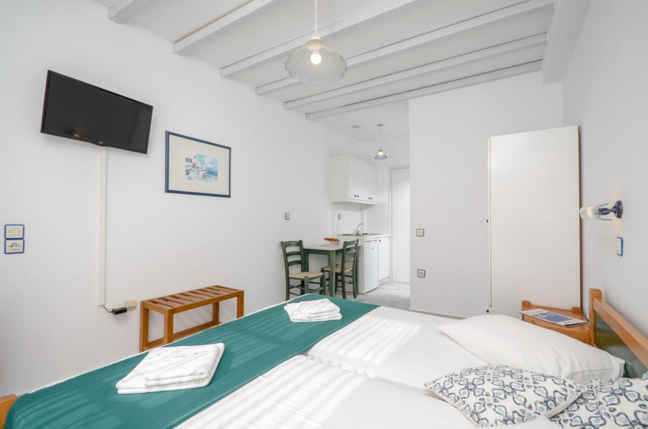 Nostos Studios At Saint George Beach Agios Georgios Chora Naxos Town Naxos City Ngoại thất bức ảnh