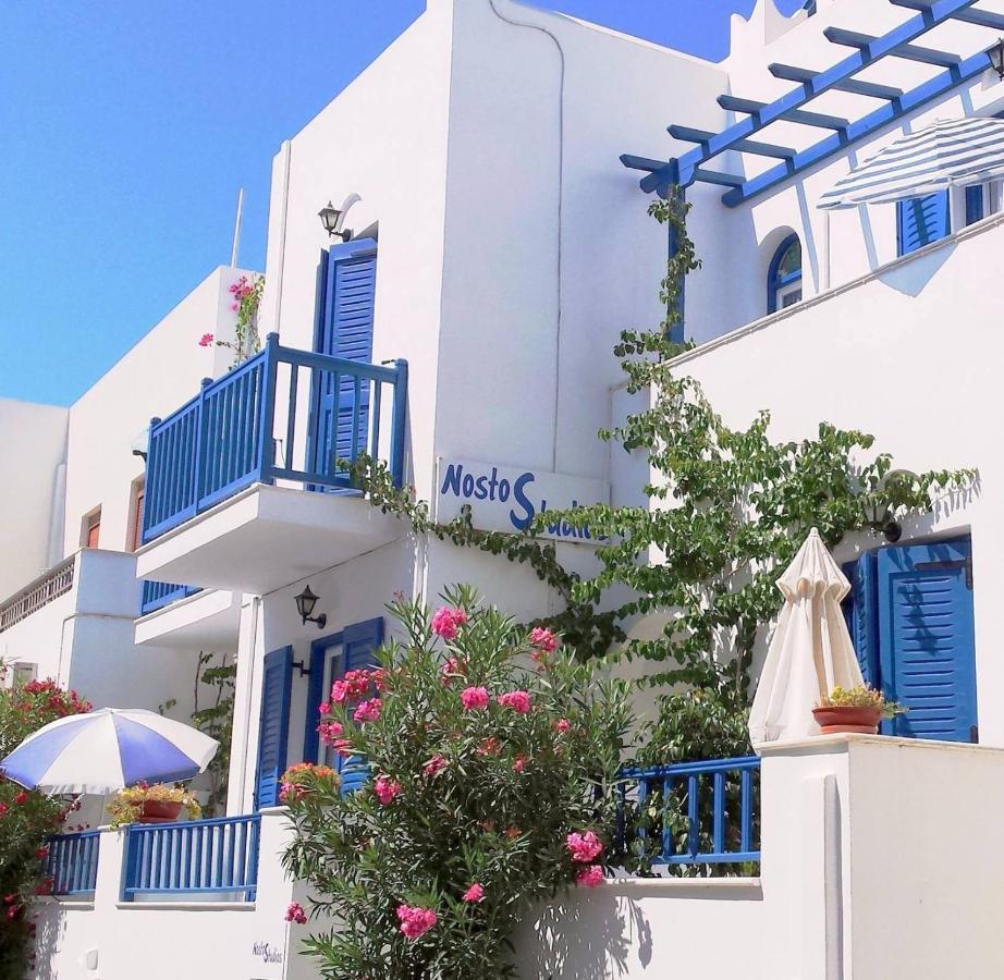 Nostos Studios At Saint George Beach Agios Georgios Chora Naxos Town Naxos City Ngoại thất bức ảnh