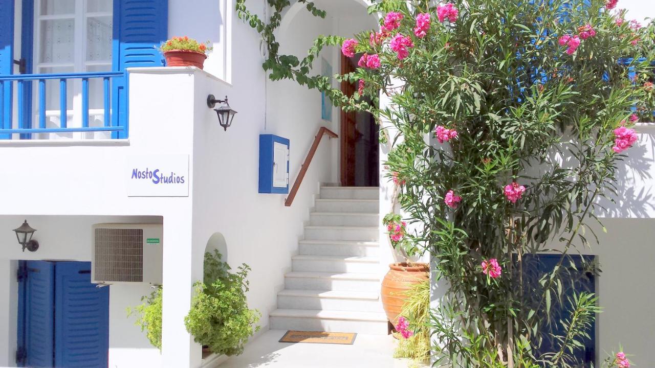 Nostos Studios At Saint George Beach Agios Georgios Chora Naxos Town Naxos City Ngoại thất bức ảnh