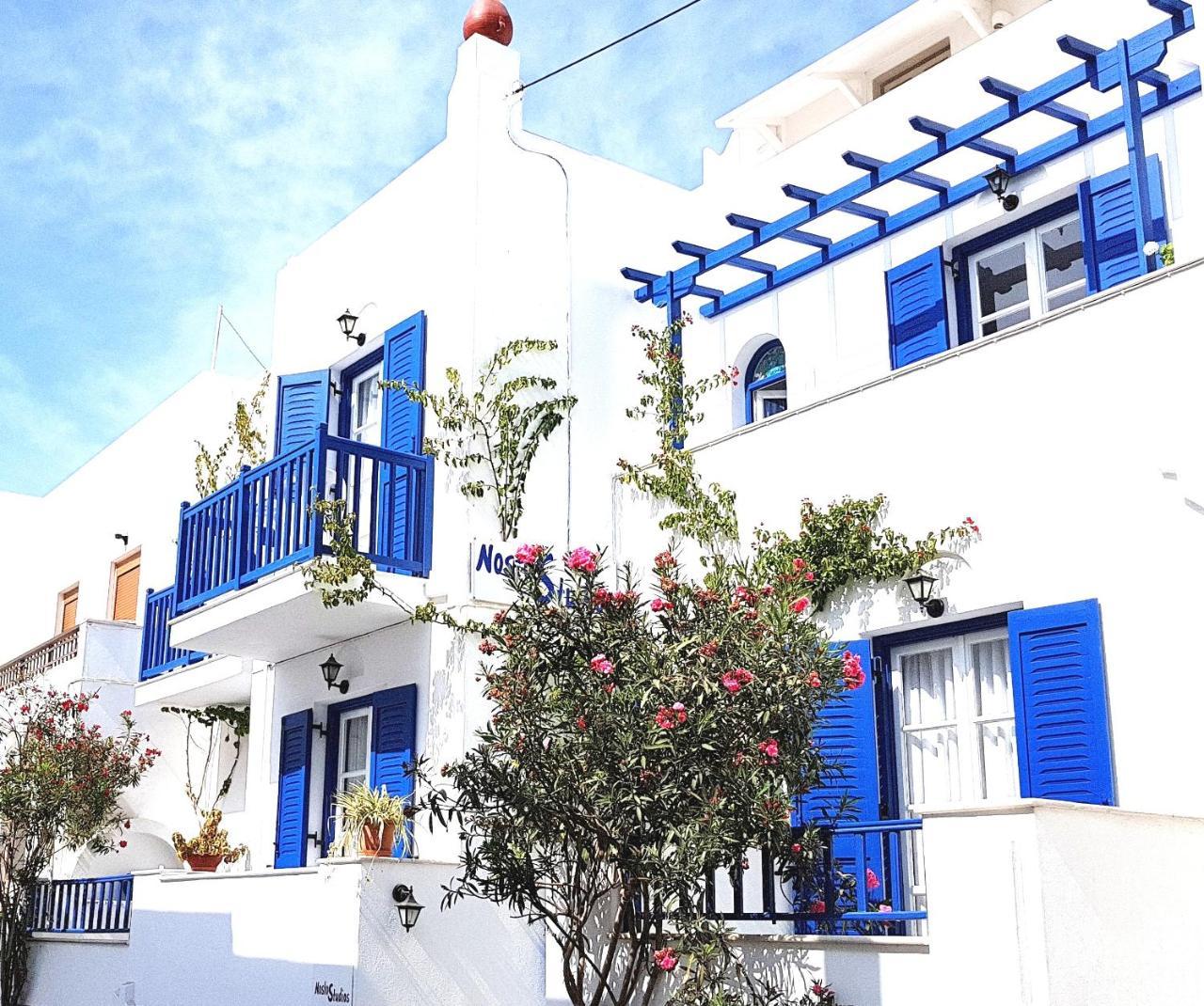 Nostos Studios At Saint George Beach Agios Georgios Chora Naxos Town Naxos City Ngoại thất bức ảnh
