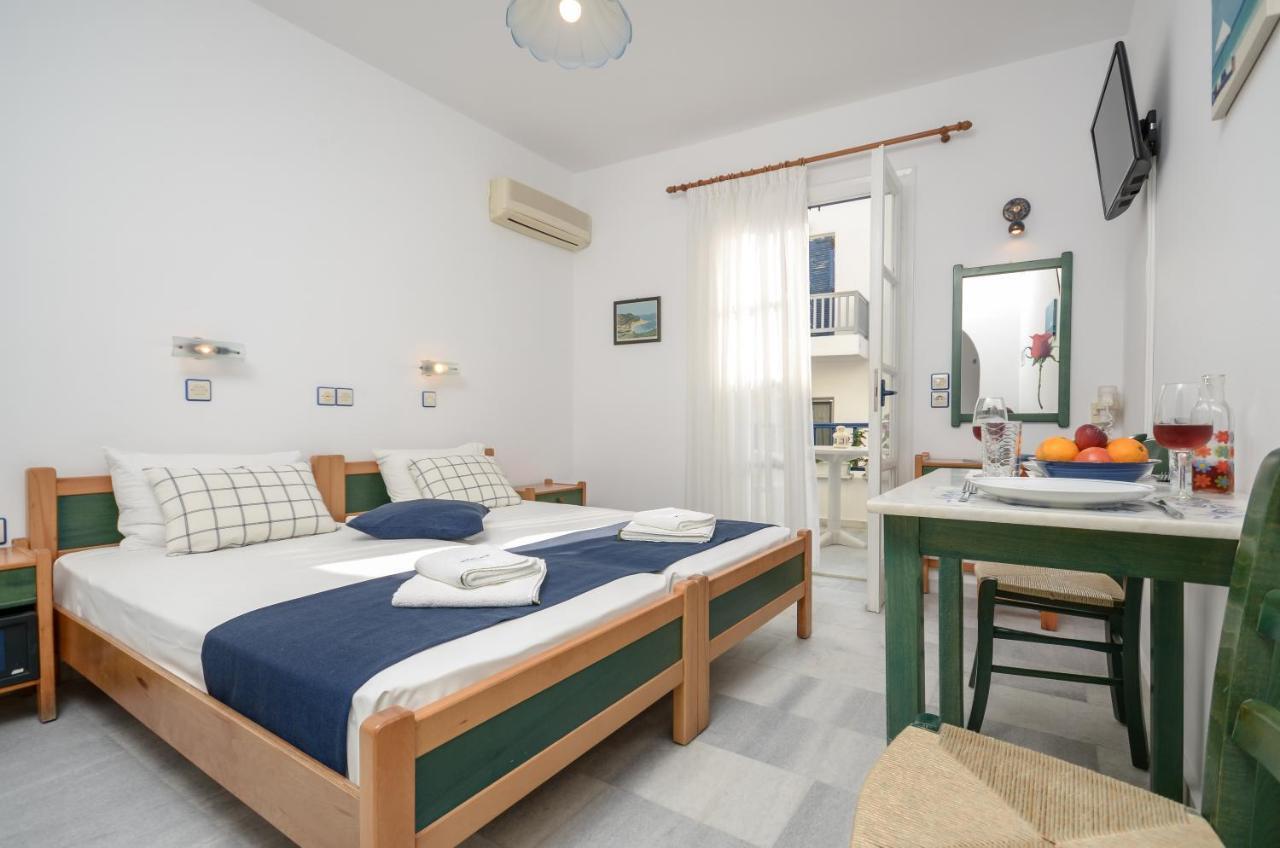 Nostos Studios At Saint George Beach Agios Georgios Chora Naxos Town Naxos City Ngoại thất bức ảnh